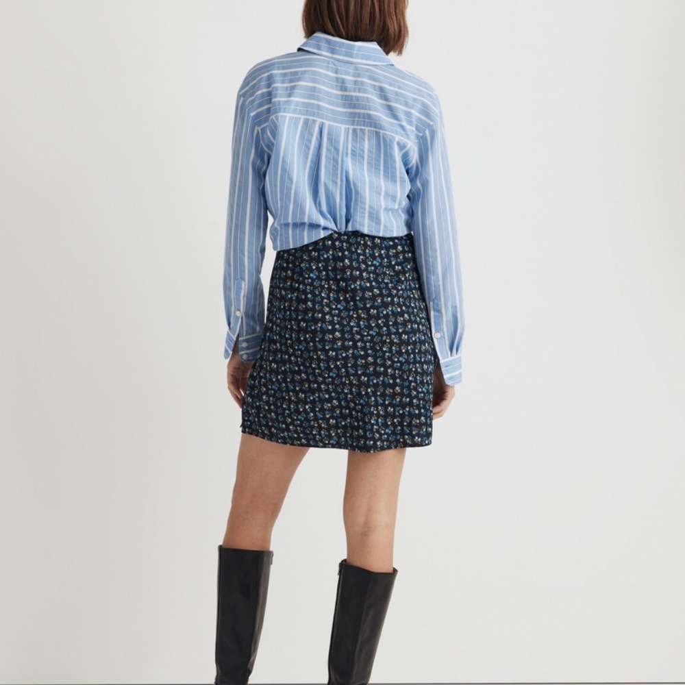 NWOT Madewell Layton Floral Miniskirt | Women’s Casual Chic Mini Skirt - Picture 3 of 7